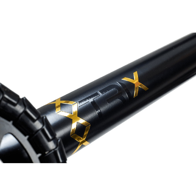 Detský BMX bicykel XtriX mini 16 čierny/zlatý