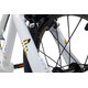 Detský BMX bicykel XtriX mini 16 biely/zlatý