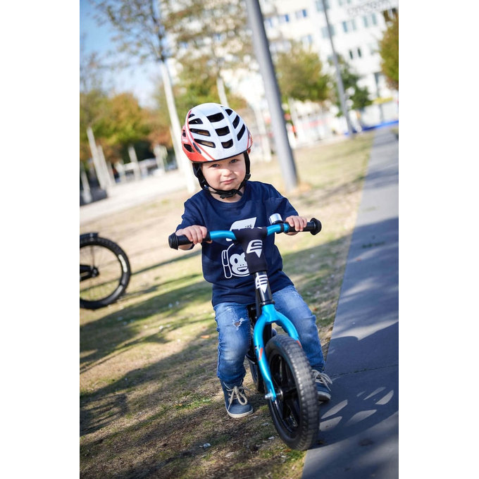 Detské odrážadlo pedeX race light čierno/modré