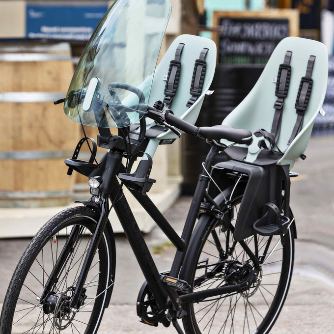 Zadná sedačka na bicykel s adaptérom na nosič