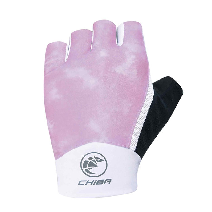 Cyklistické rukavice pre ženy Lady Tie Dye ružové