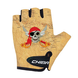 Cyklistické rukavice pre deti COOL Kids  Pirat