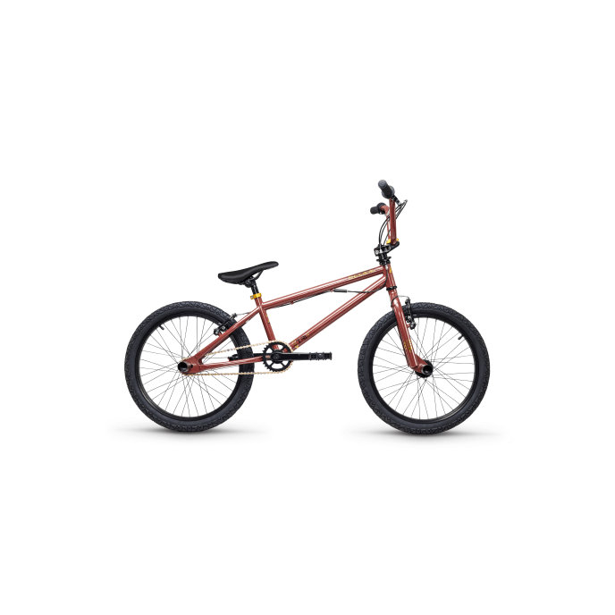 Detský bicykel XtriX 20 hnedý/zlatý (od 120 cm)