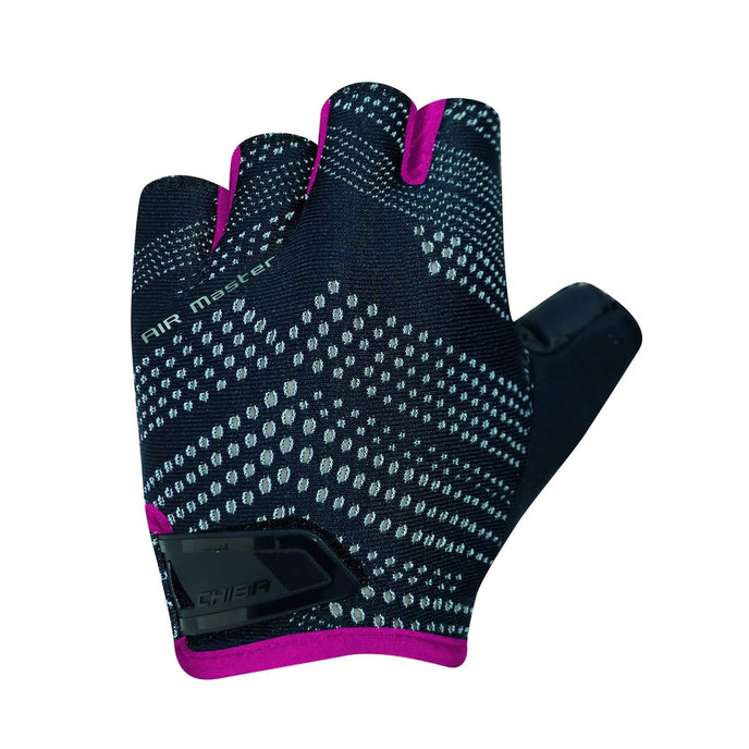 Cyklistické rukavice pre dospelých Air Master čierne/ružové